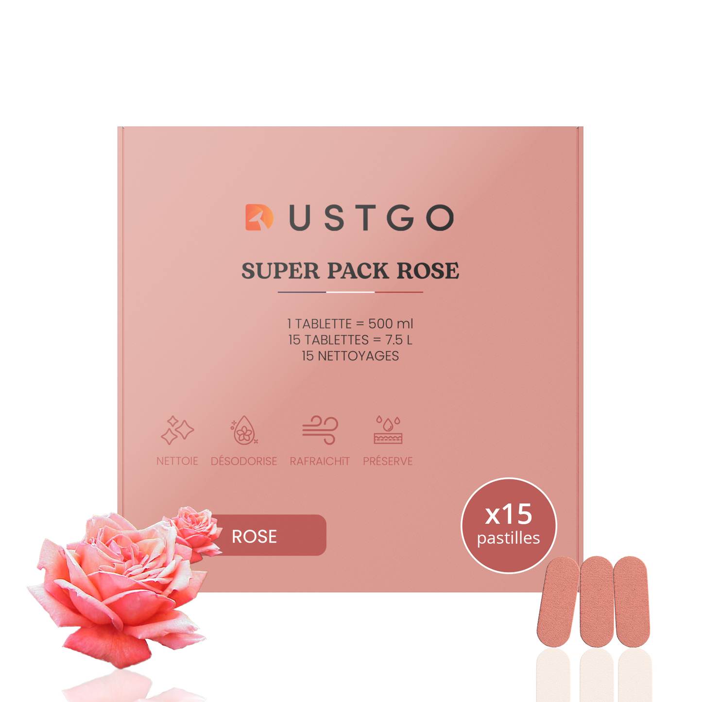 Super Pack détergent (15 Pastilles)