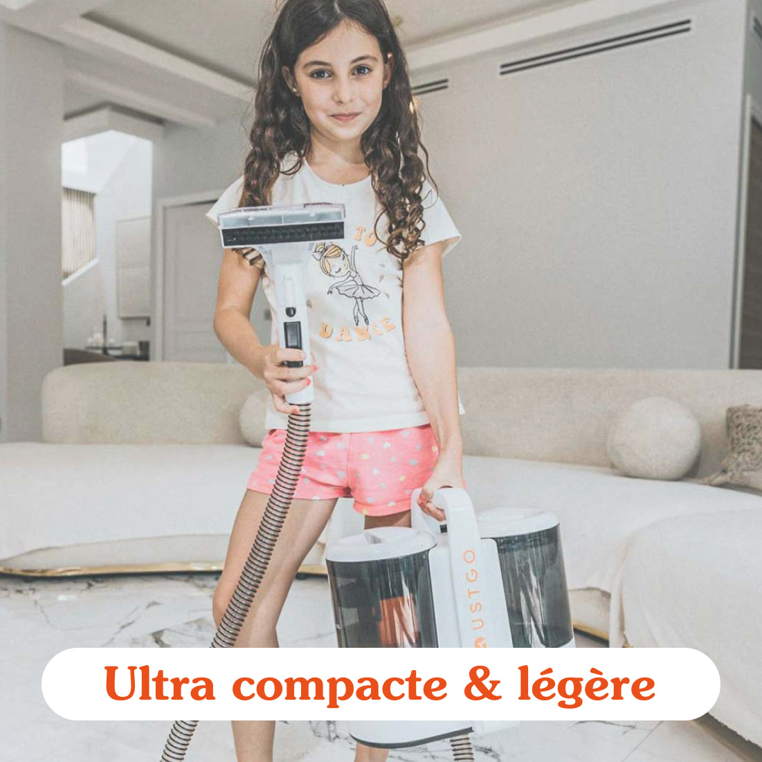 Shampouineuse DustGo + Détergent OFFERT