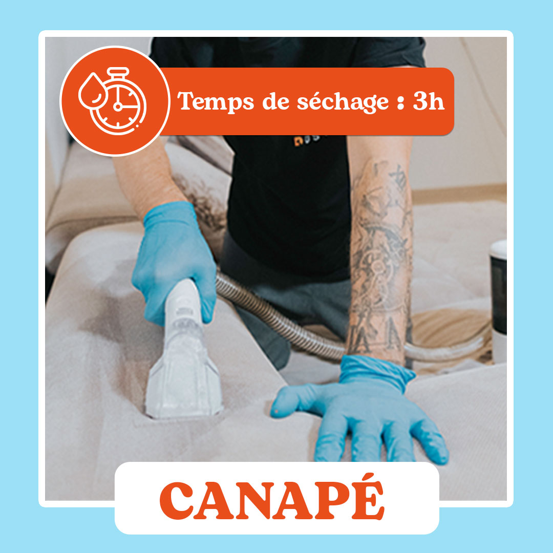 Dust Go, l'expert du nettoyage en profondeur de vos canapés !