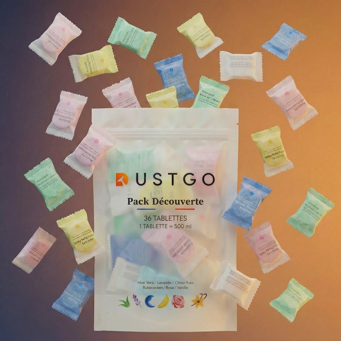 Mega pack détergent Multi-surfaces 36 Pastilles/ 72 Lavages