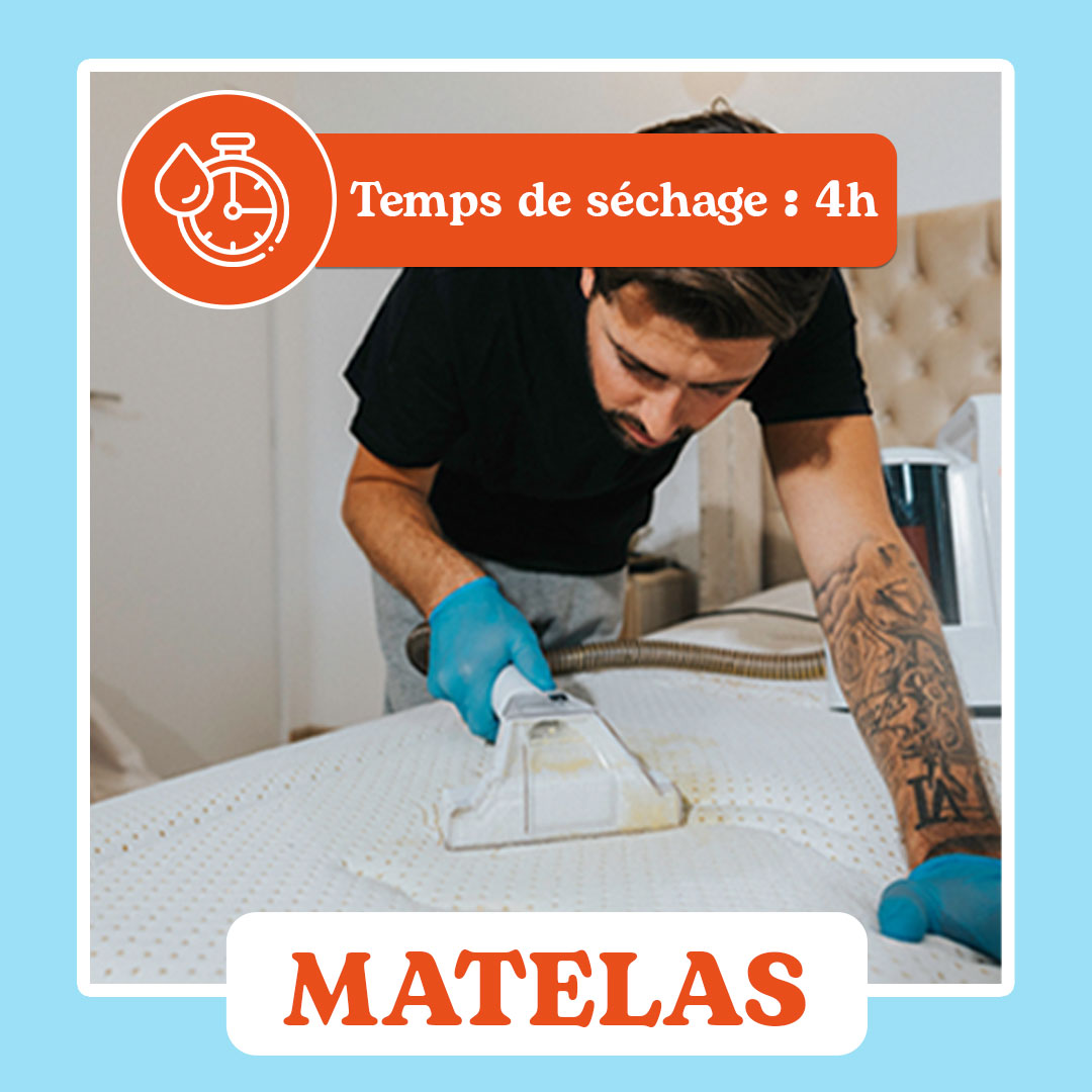 Dust Go, l'expert du nettoyage en profondeur de vos matelas !