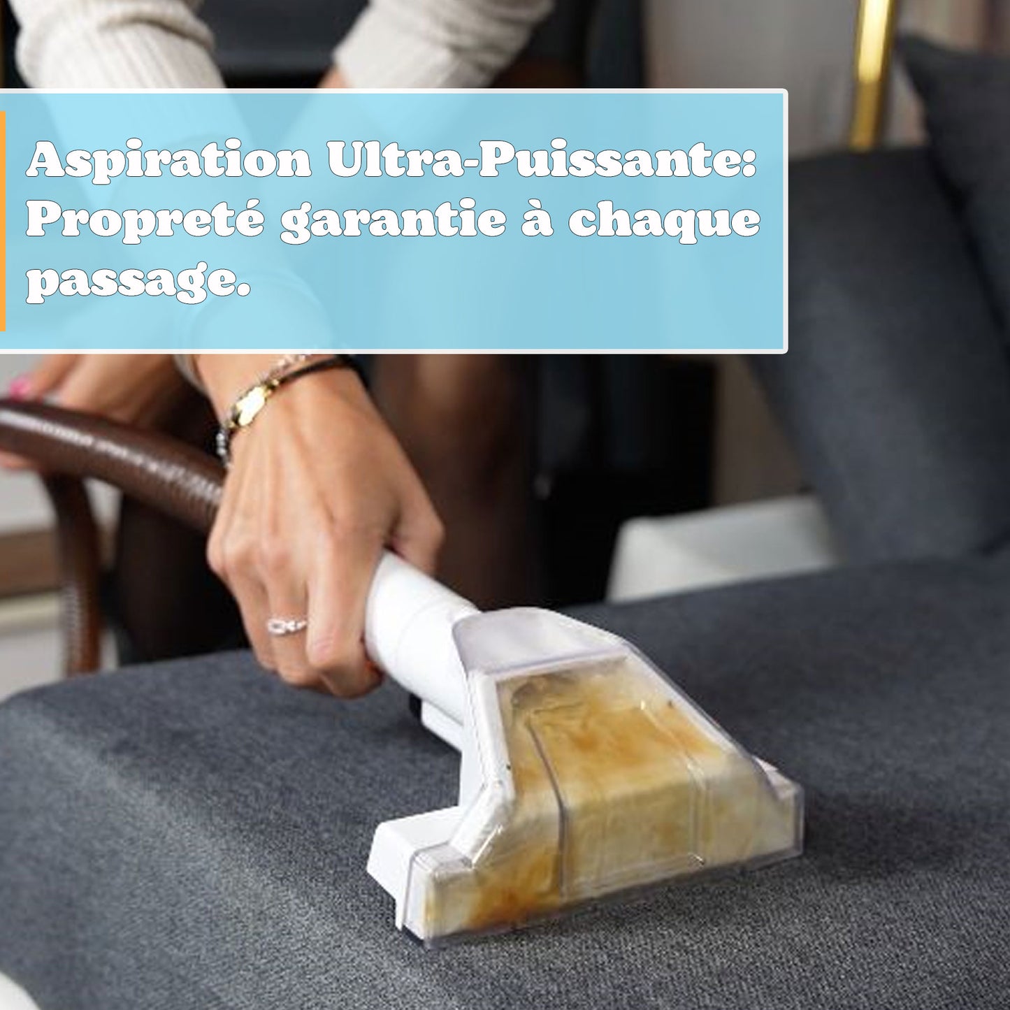 Dust Go, l'expert du nettoyage en profondeur de vos canapés !