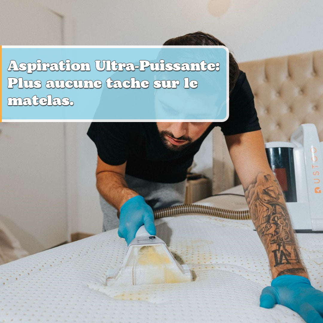 Dust Go, l'expert du nettoyage en profondeur de vos matelas !