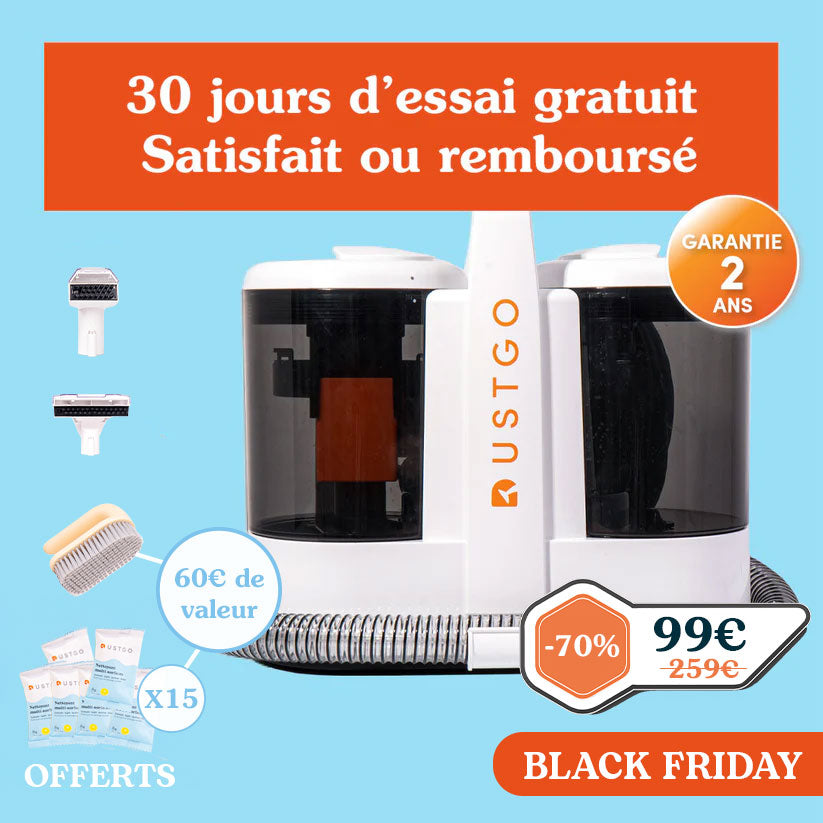 🔥 Black Friday : Le Pack DustGo à 99€ au lieu de 259€🔥
