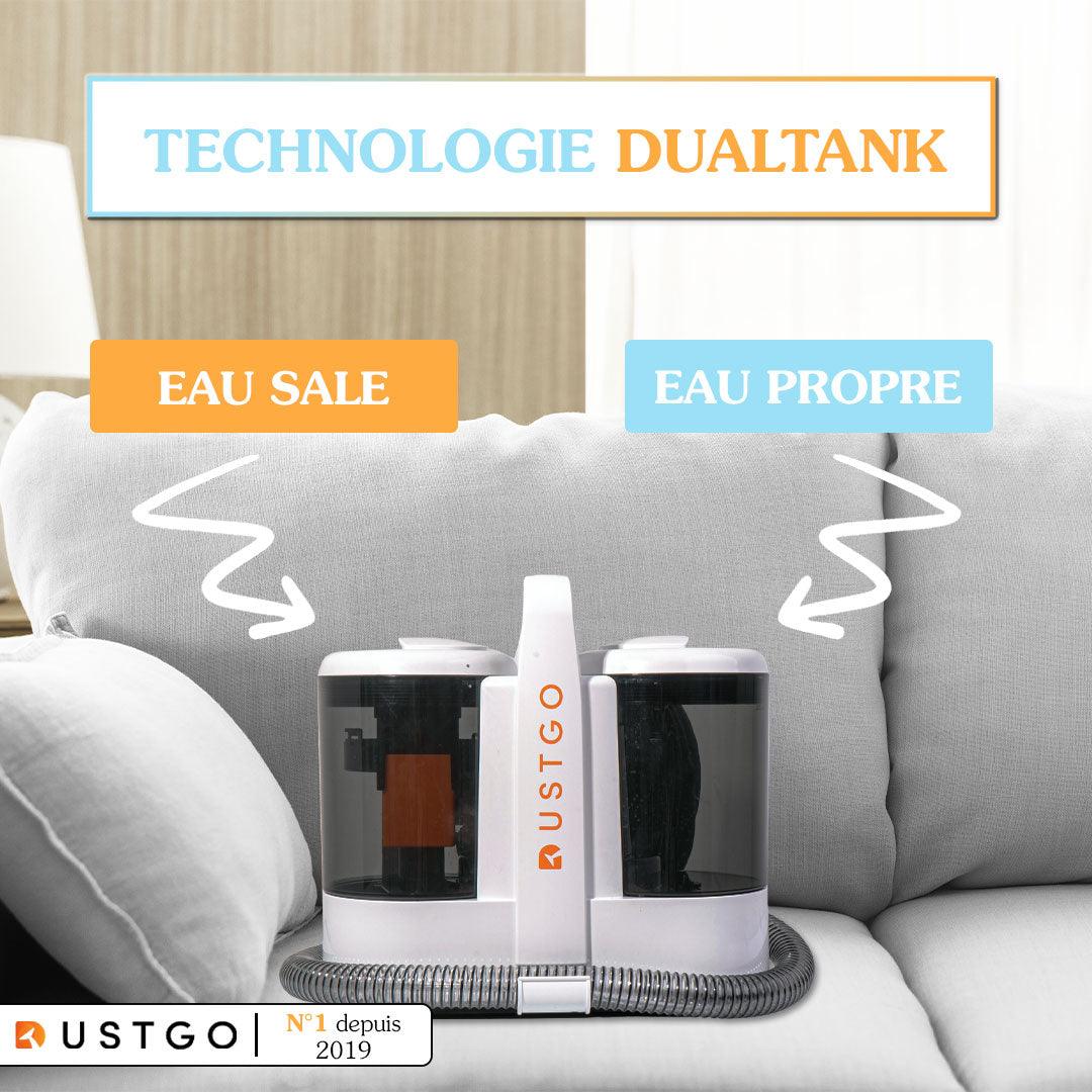 Dust Go, l'expert du nettoyage en profondeur de vos canapés !