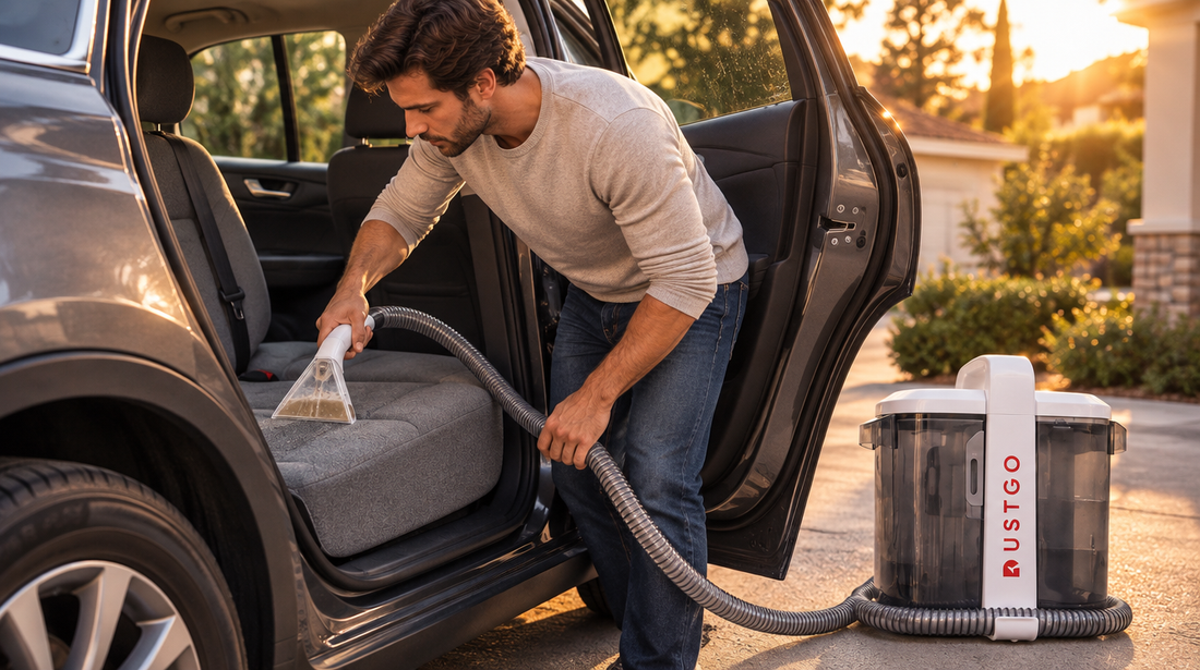 Nettoyer les sièges de voiture en tissu : la méthode complète (et ce qu'il ne faut surtout pas faire)