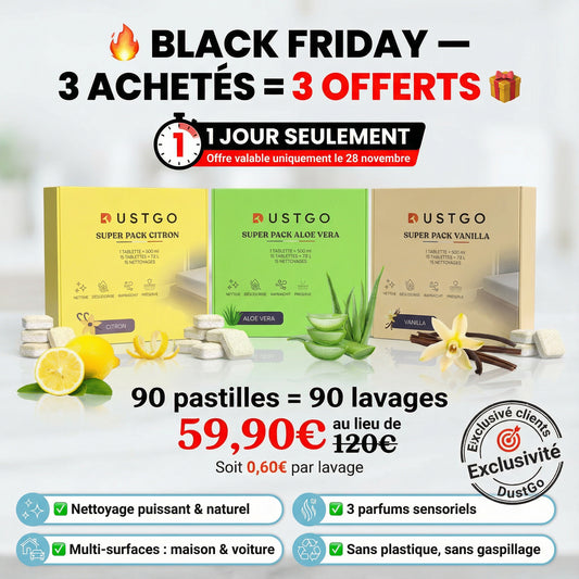 ✨Mega pack détergent Multi-surfaces 90 Pastilles ✨