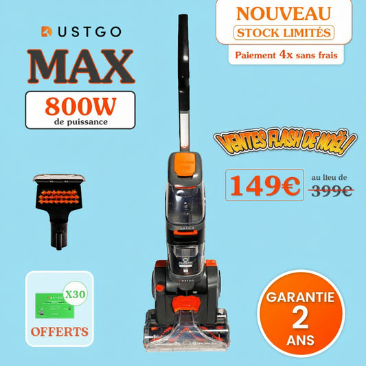 DustGo Max + Détergent OFFERT