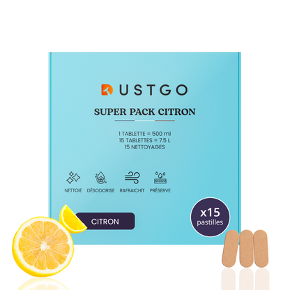 Super Pack détergent (15 Pastilles)