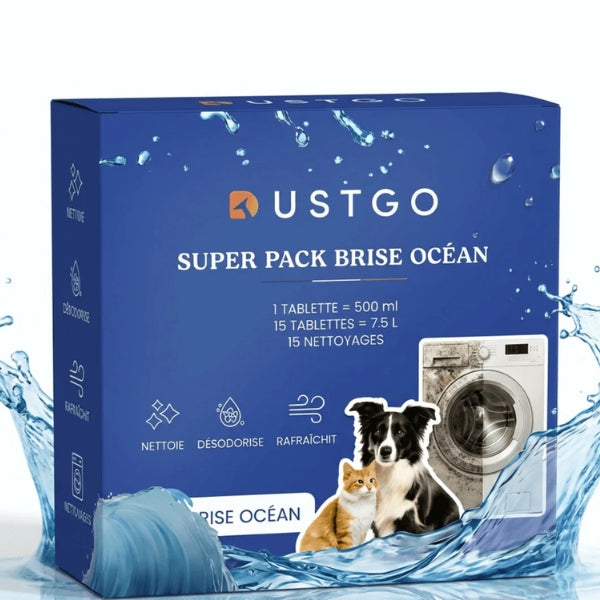 Indiygo – Pastilles Nettoyantes Lave-Linge