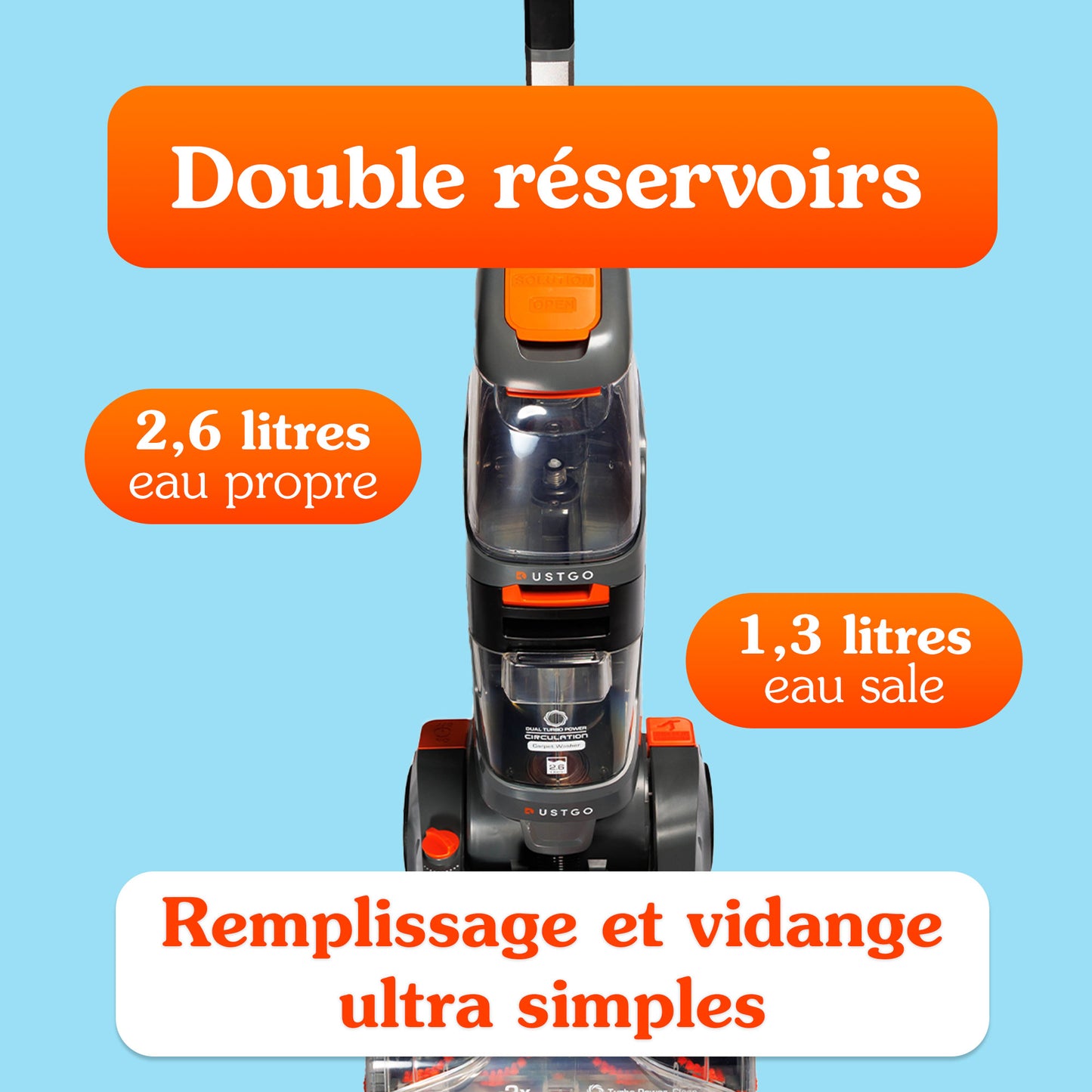 DustGo Max + Détergent OFFERT