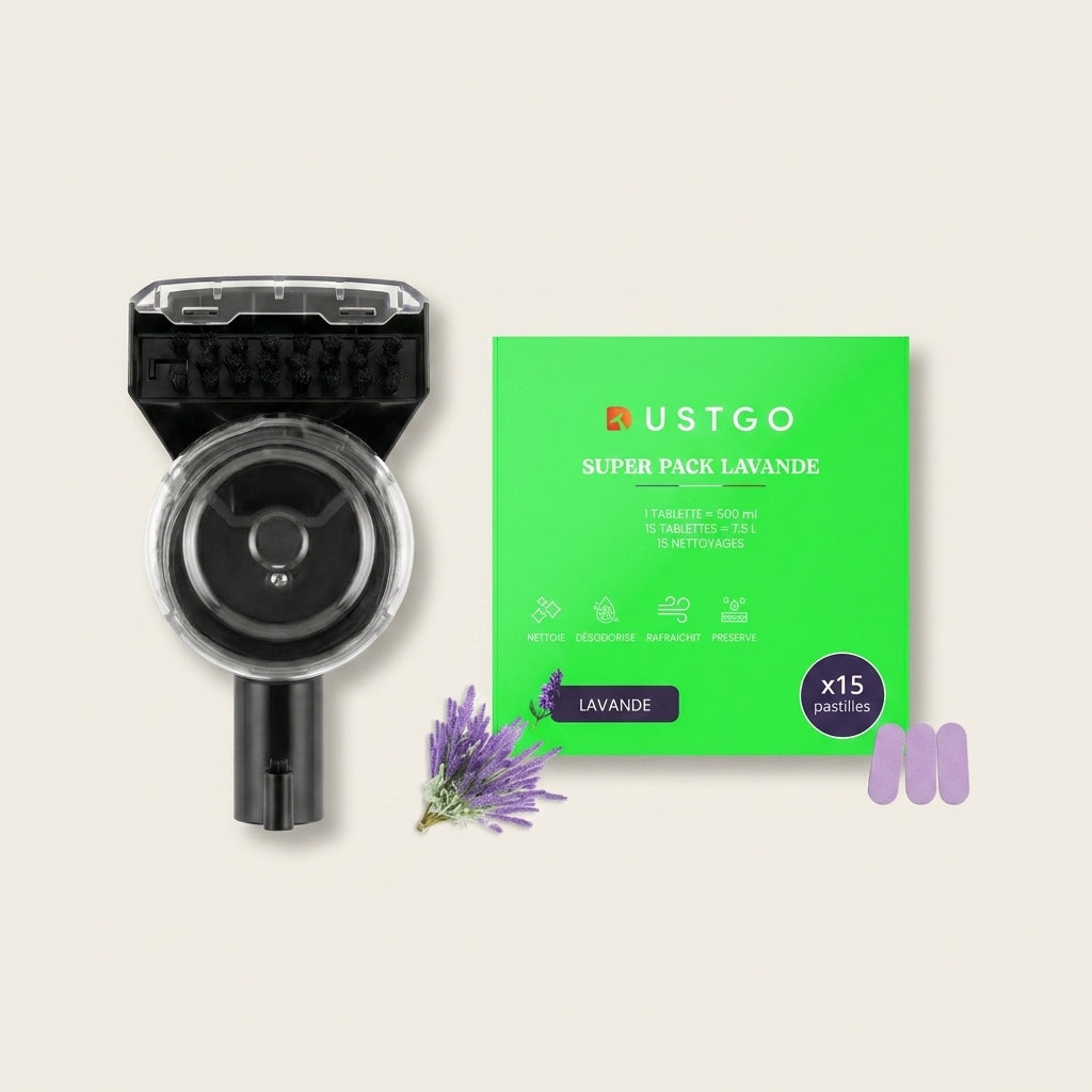 Pack Animaux — Brosse Spot Pet Pro + Détergent Lavande