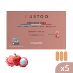 Pack de 5 boîtes de détergent (15 Pastilles)