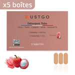 Pack de 5 boîtes de détergent (15 Pastilles)