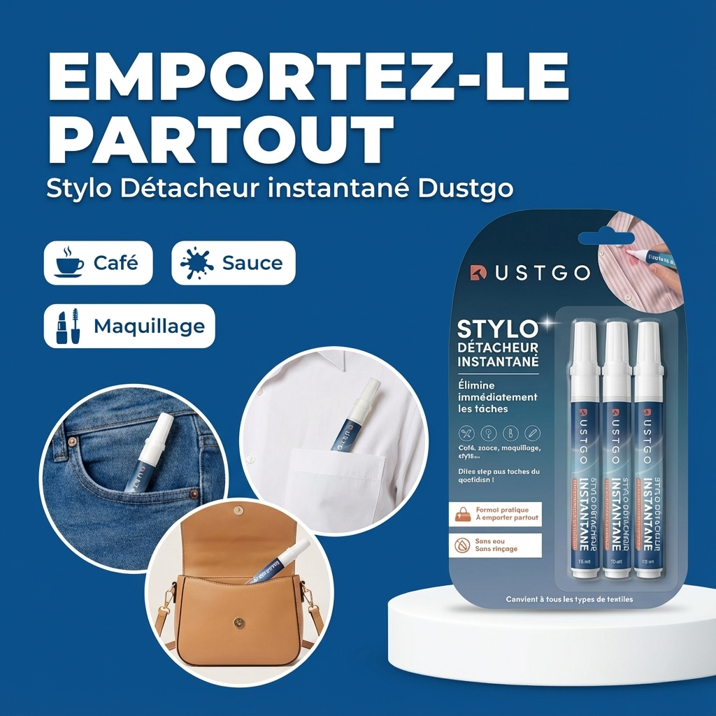 Pack de 3 Stylos Détacheurs Instantanés
