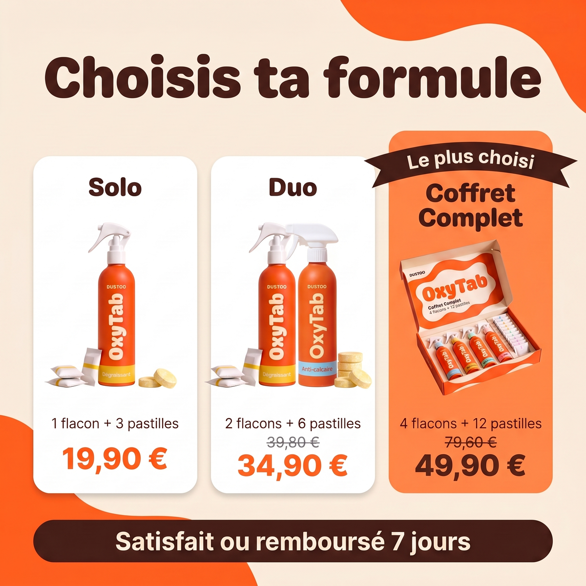 Choisis ta formule