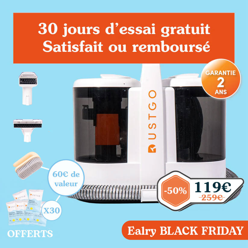 🔥 Early Black Friday : Le Pack DustGo à 119€ au lieu de 259€🔥