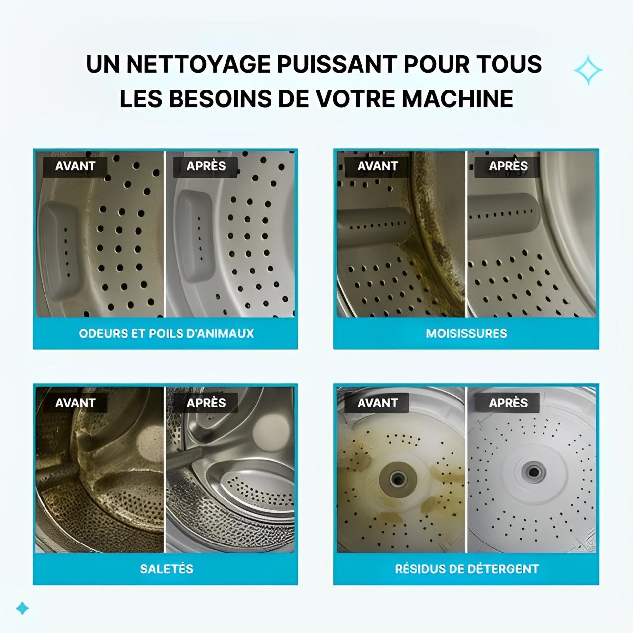 Indiygo – Pastilles Nettoyantes Lave-Linge