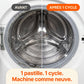 Avant après machine à laver OxyZyme
