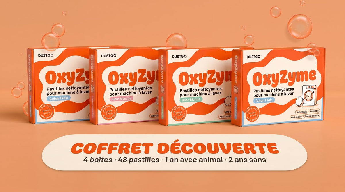 Coffret Découverte OxyZyme : 4 boîtes, 48 pastilles