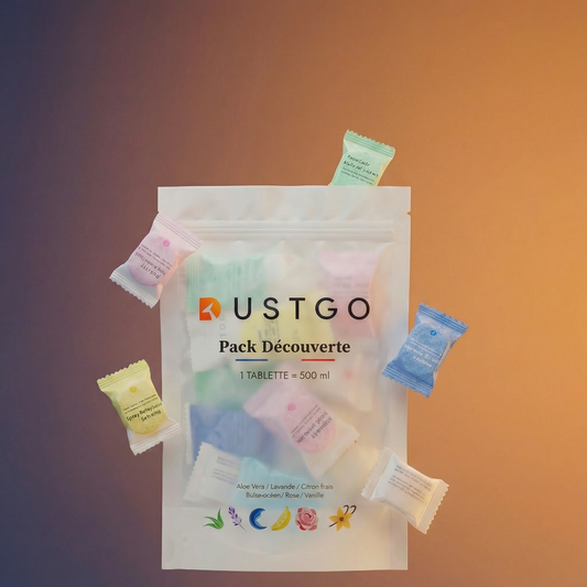 1 MEGA PACK Détergent : Multi-saveurs – 12 Pastilles / 24 Lavages